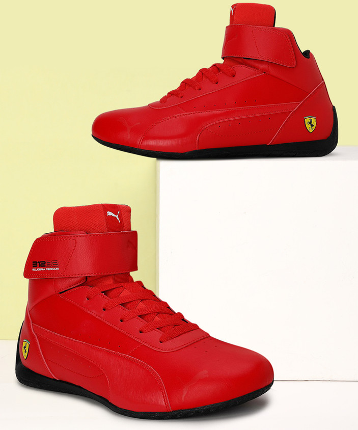 Flipkart Adidas Neo Mid Ankle Sneakers PUMA Ferrari Neo Cat Mid