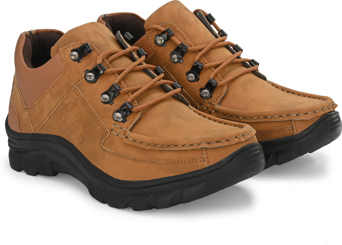 Layasa Men's Ankle Mid-Top Hiking Casual Outdoor Lightweight Boots