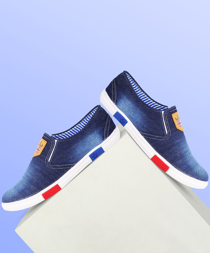 KRAFTER Slip On Denim casual Loafers For Men Buy KRAFTER Slip On