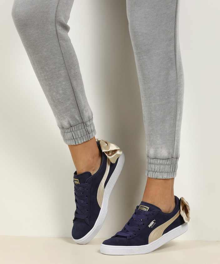 PUMA Suede Bow Varsity Wn's Sneakers For Women - Buy Peacoat