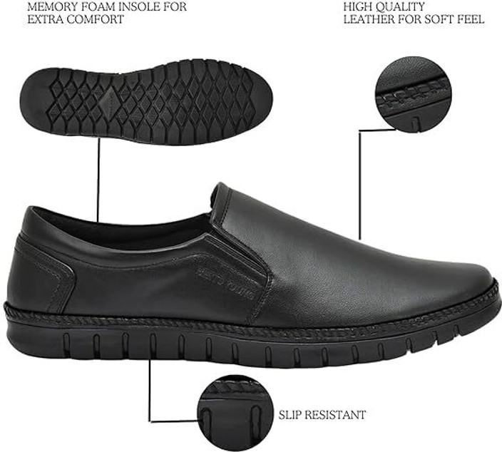 Leather Shoes Sofft Slip On Shoes Bacca Bucci Men's Grain Milled