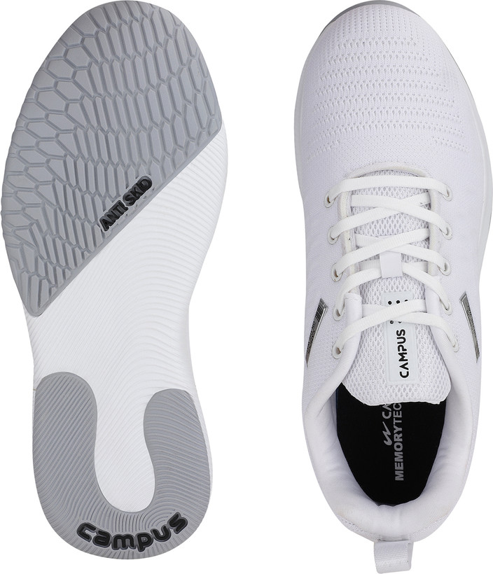 White Colour Campus Ka Sports Shoes Campus Juta White Colour Best Sale