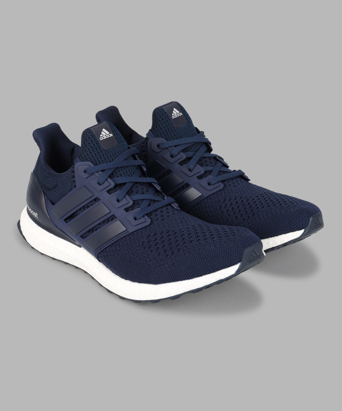 Running Shoes Mens Ultra Boost Navy ADIDAS Men Navy Blue Black