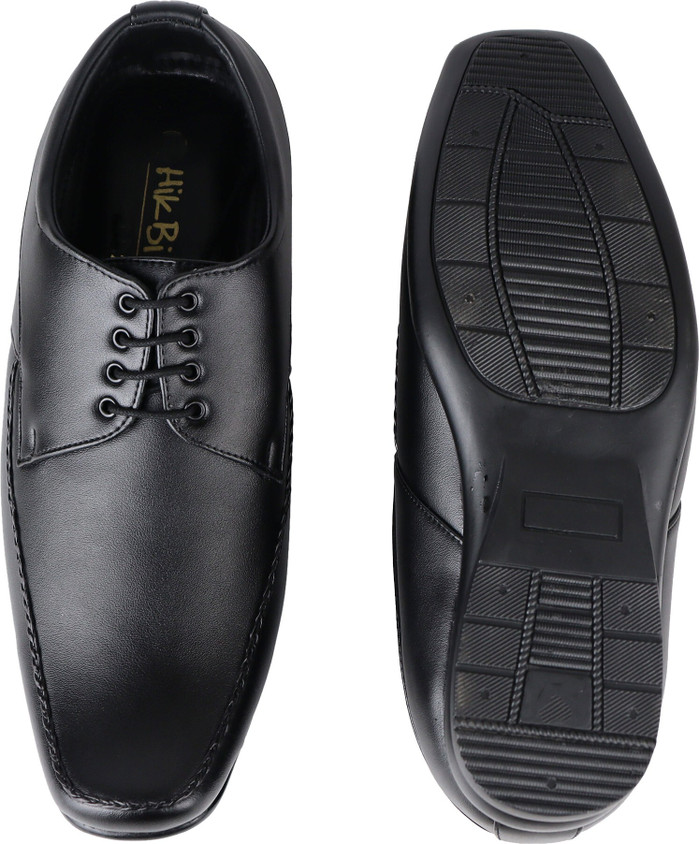HIKBI Leather Formal Shoes Office Wear, Daily use Lace Up For Men