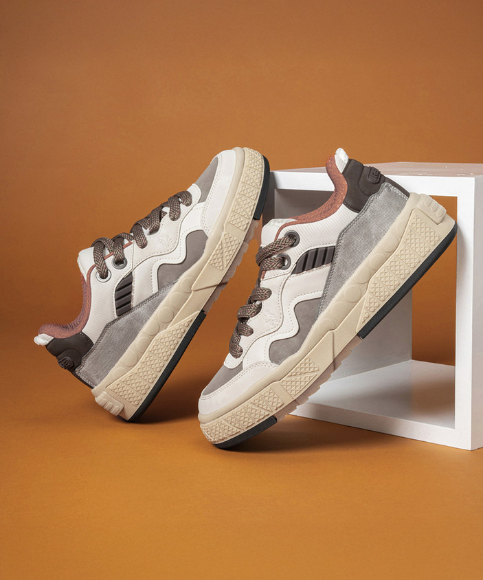 Ajio Red Tape Low Top Lace Up Sneakers White Sport Shoes Red Tape