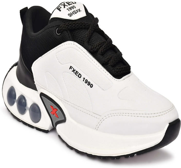 GLOPER men's trendy stylish gym running sports shoes High Tops For Men