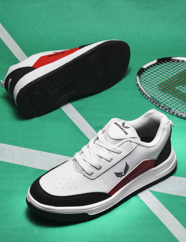 BERSACHE Bersache Premium Sports ,Gym, Tranding Stylish Running Shoes For  Men (White) Running Shoes For Men