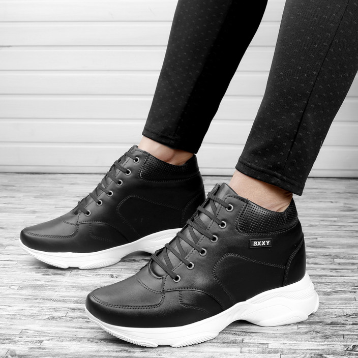 Mens Sneakers Tenis Ankle Boots BXXY Inch Hidden Height Increasing