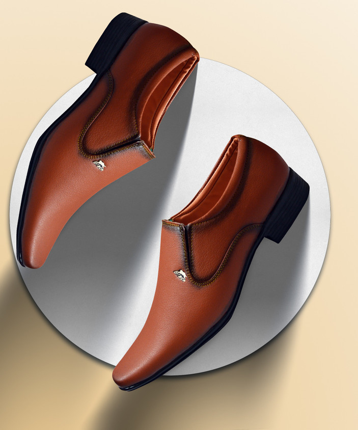 Formal Shoes New Look Office Shoes Feetway Tan Brown Without Lace