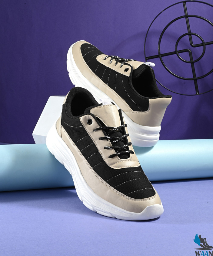 Meesho Black And White Mens Casual Shoes Meesho Black And White