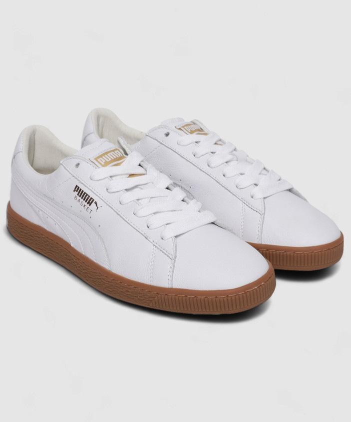 PUMA Basket Classic Gum Deluxe Sneakers For Men
