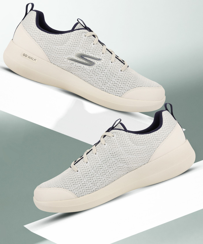skechers go walk mens white