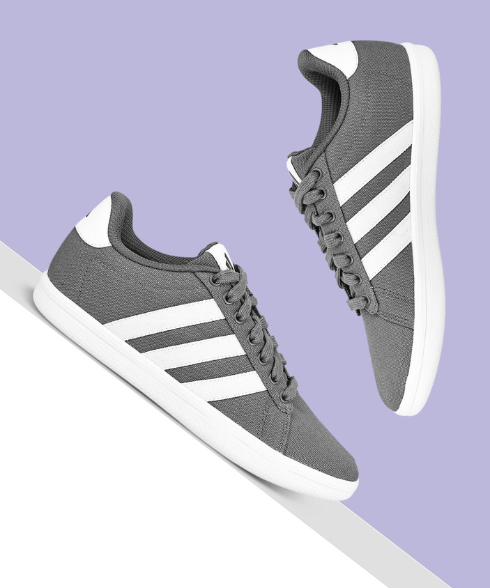Flipkart Adidas Neo Grey Casual Shoes Online Olive Grey Casual