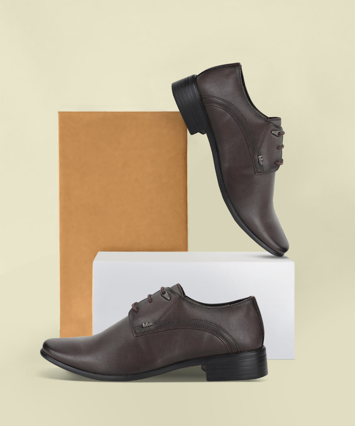 Lee Cooper Formal Brown Formal Shoes Flipkart LEE COOPER Men Lace