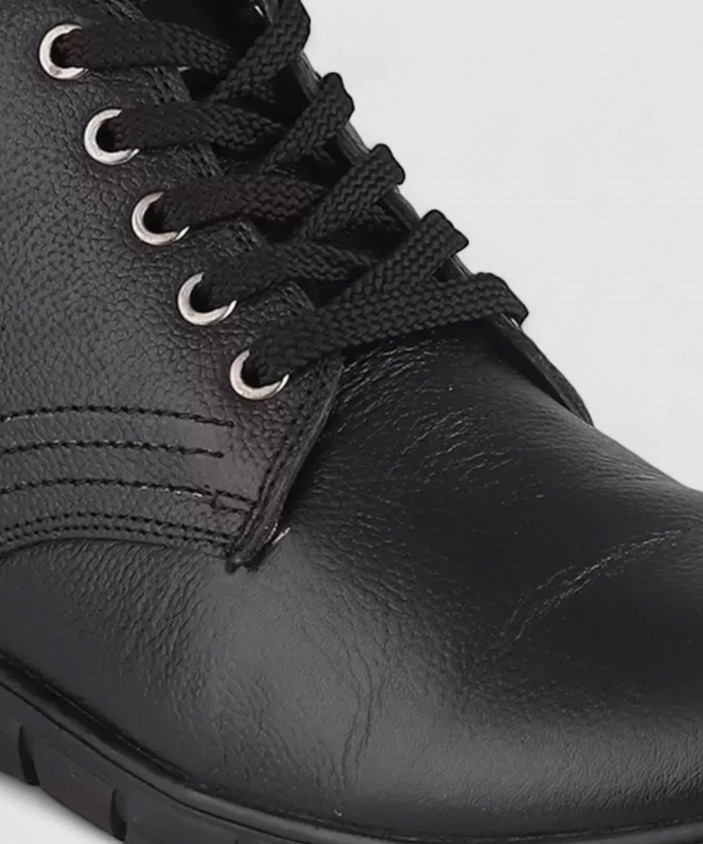 Casual Shoes Red Chief Black Derby Boots Red Chief Springer Derby