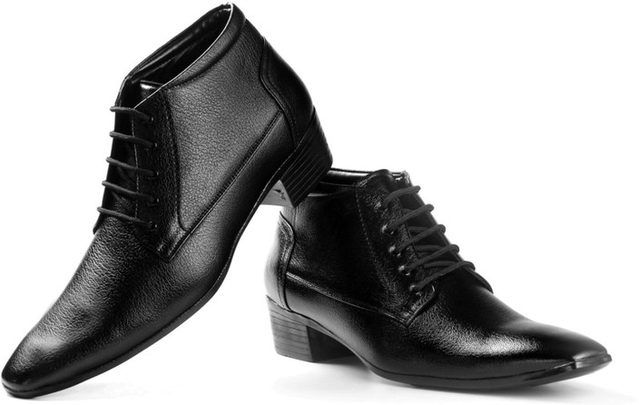 Leather Shoes Bxxy Shoes Company Bxxy Brand Bxxy Black Height