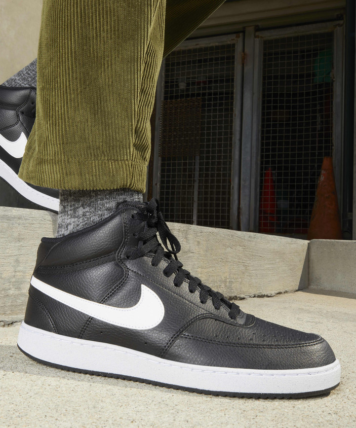 High Top Best Black Nike Sneakers NIKE Court Vision Mid Next