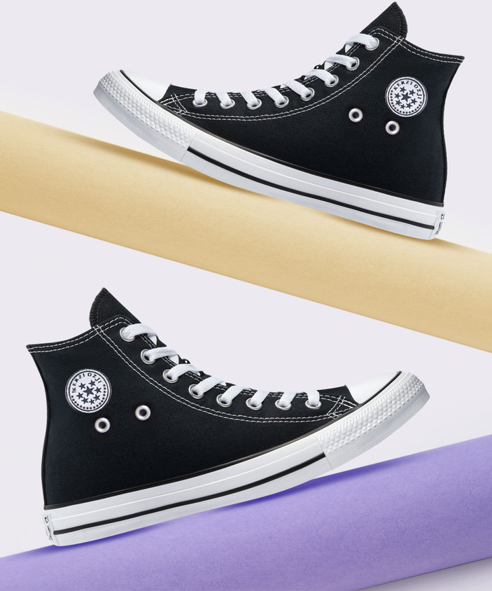 White Black Colour Casual Shoes 