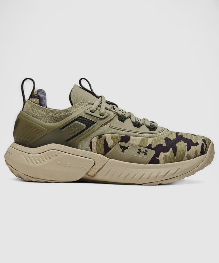 Camo Project Rock Shoes Green UNDER ARMOUR UA Project