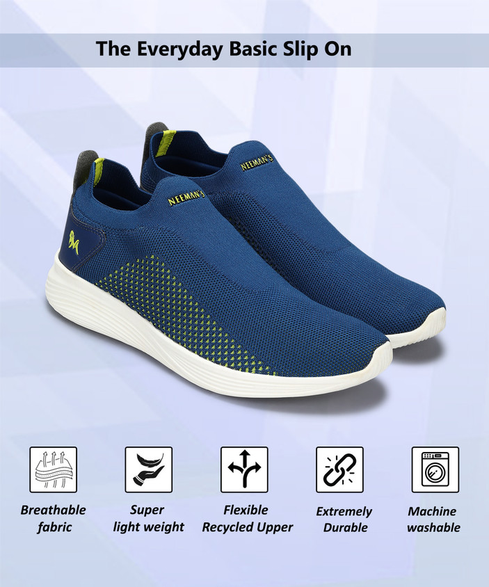 Neemans Every Day Basic Slipons Sneakers For Men Slip On Sneakers For Men
