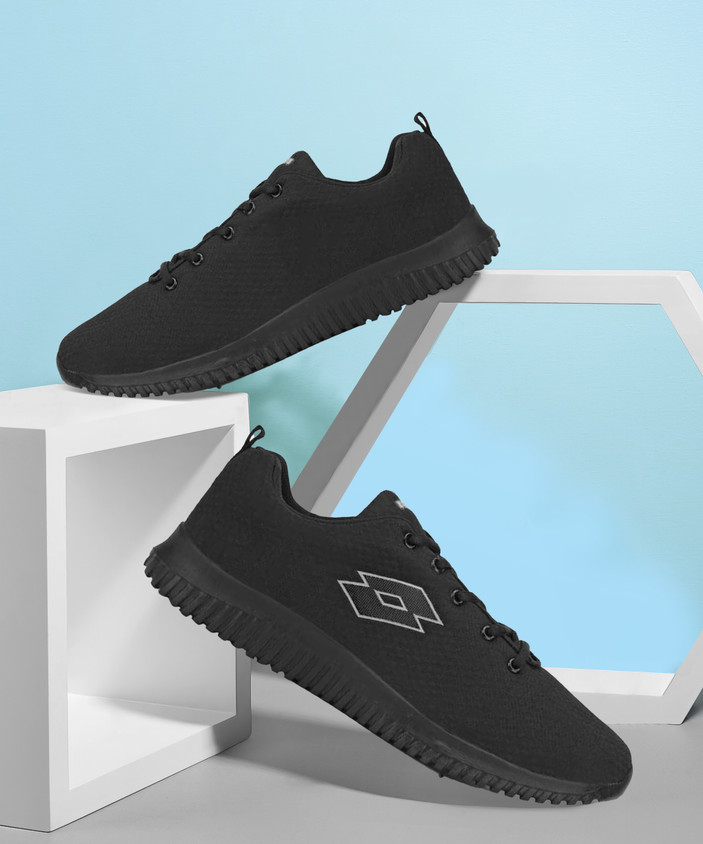 Lotto Vertigo Best Lotto Shoes LOTTO VERTIGO BLACK RUNNING SHOES