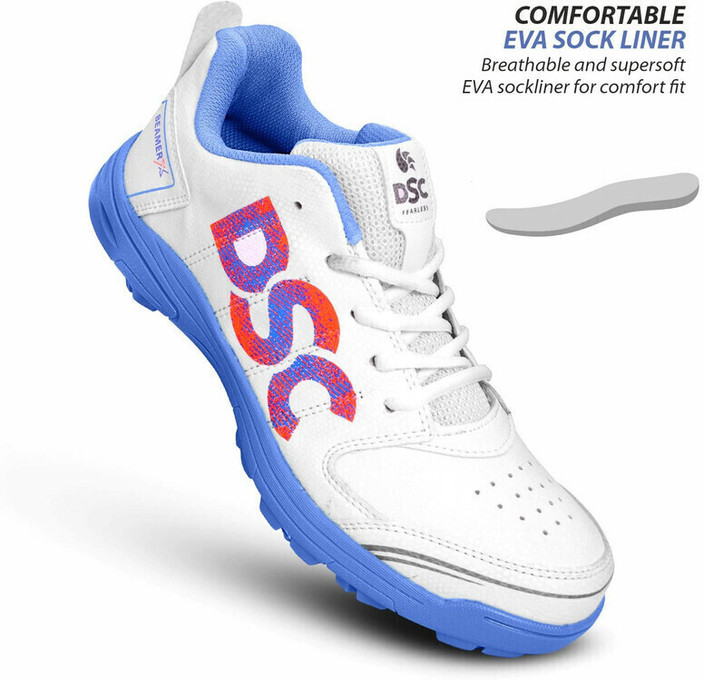 Scarpe Da Cricket DSC Beamer X - Uomo E Ragazzi, Blu Pastello, Leggere E Durevoli - Foto 2
