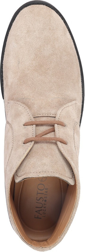 Lucky Chukka Boots FAUSTO Suede Leather Outdoor Winter High