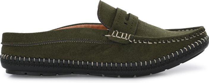 Men's Avenue Stylish Half Shoes(Green) Loafers For Men Buy Men's