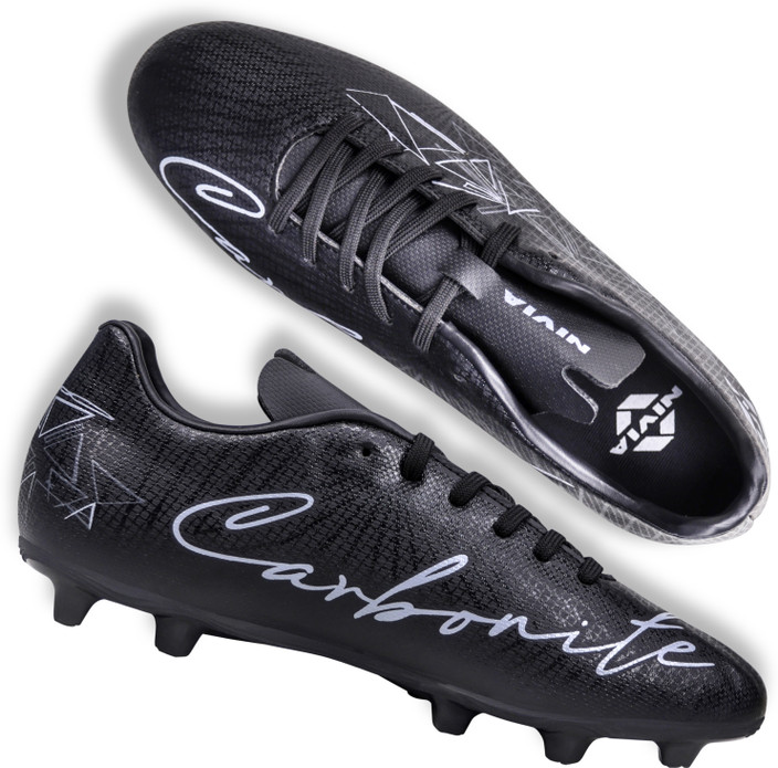 Nivia Black Football Turf Shoes Nivia Carbonite Nivia Football