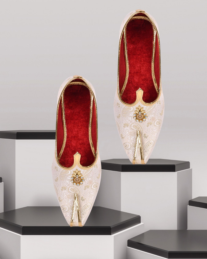 Royal Khwaab Wedding Jutti Men|Sherwani Jutti men|Wedding shoes