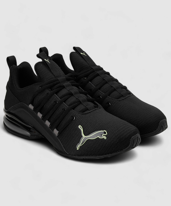 Puma Axelion All Black Slip On Pumas PUMA Axelion Logo Pack