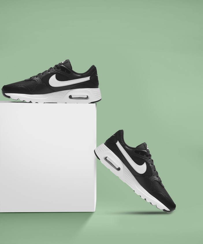 Nike Footwear Nike Thea Womens Black White Nike Thea Women Black