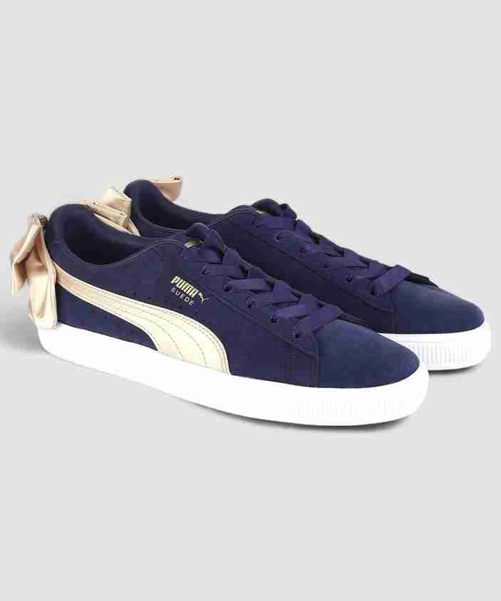 PUMA Suede Bow Varsity Wn's Sneakers For Women - Buy Peacoat