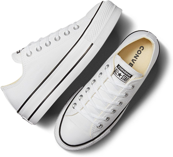 converse white white