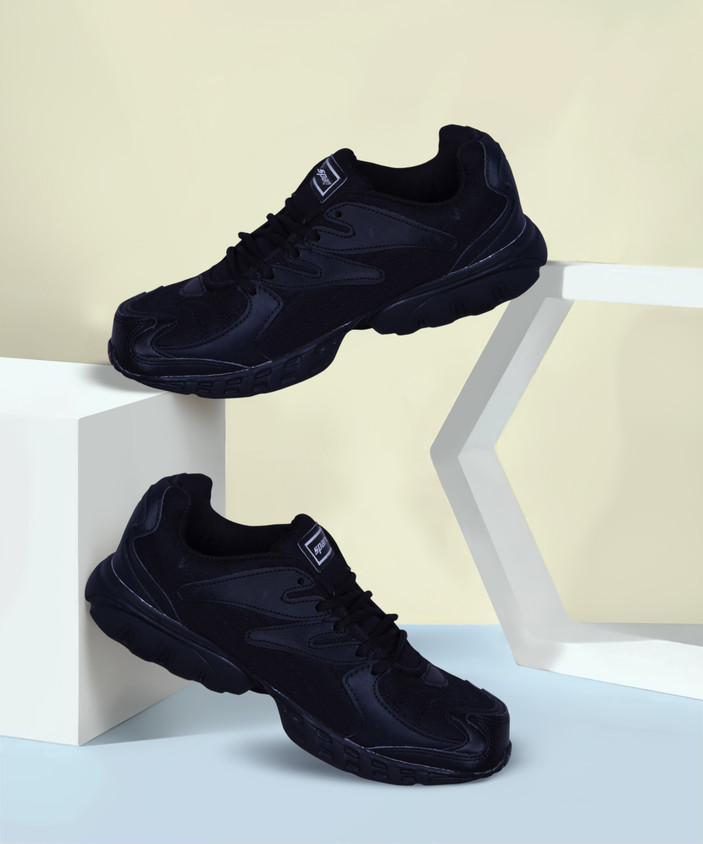 Sparx Shoes Cheap Black Running Trainers Sparx SM 03 Running Shoes