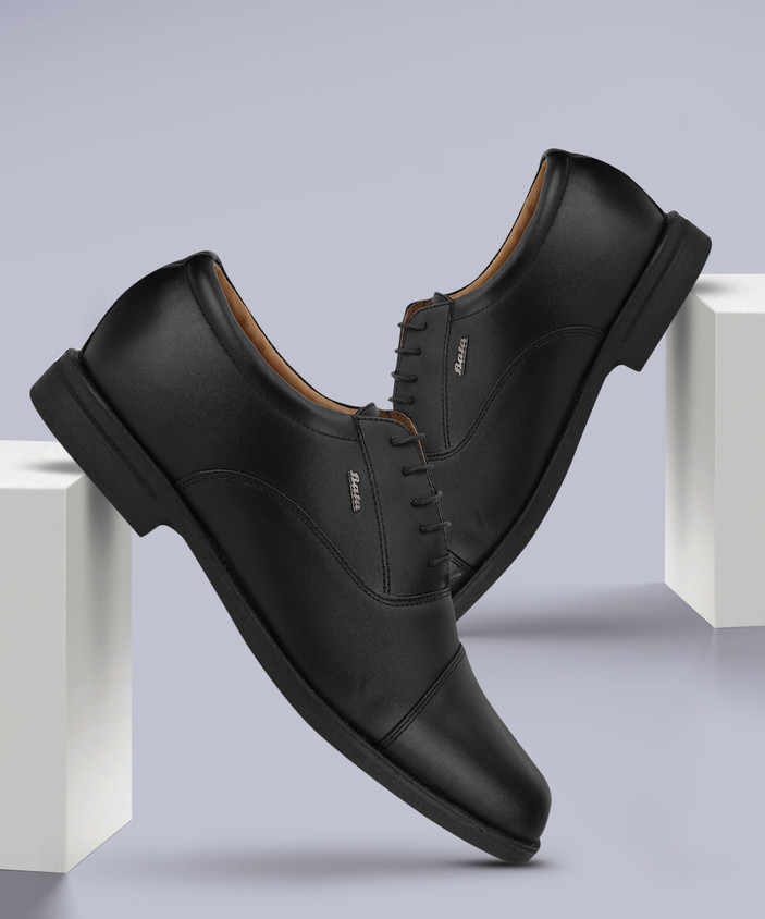 Bata Black Formal Shoes Oxford For Men Buy Bata Black Formal