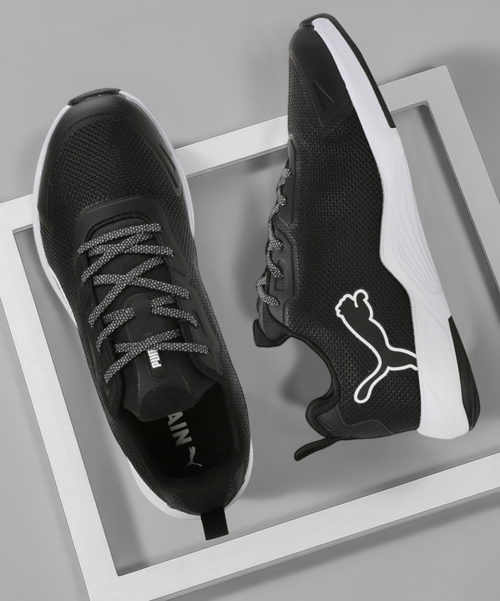 Gym Trainers Black Workout Sneakers Women PUMA Surgestride