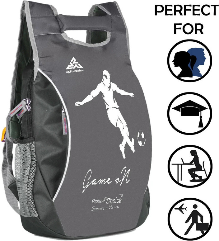 Floto Casual Travel Backpack Plain 20L Floto Polyester College Bag