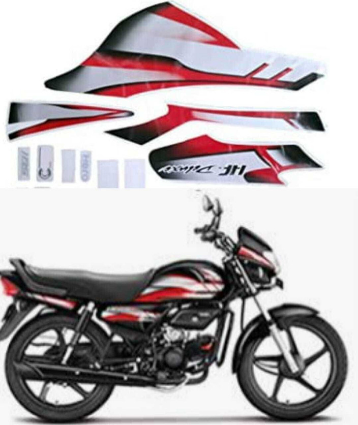 Flipkart Hf Deluxe Bs6 Sticker Logo Hero Sprint Cycle Sticker Hero