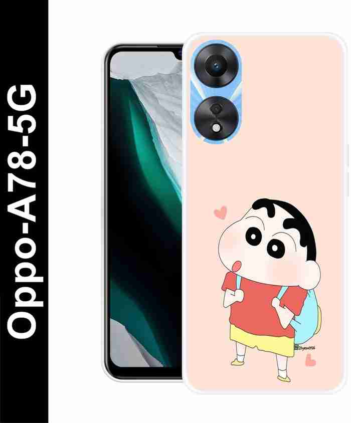 OPPO - Chacha  Bluvver Back Cover for Oppo A78 5G, CPH2567 Shin-chan back