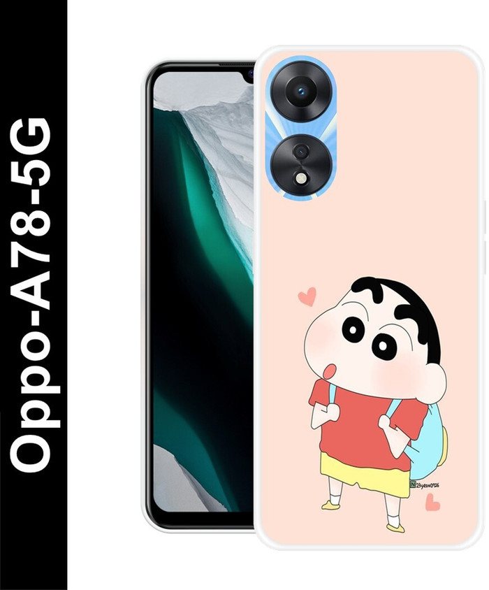 Bluvver Back Cover for Oppo A78 5G, CPH2567 Shin-chan back