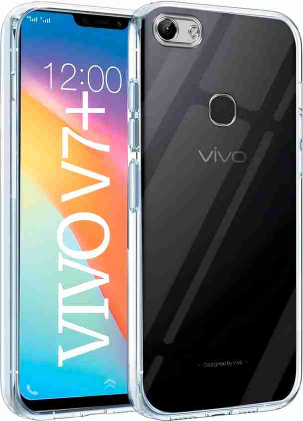 Tempered Glass Vivo 1716 Cover Softcase Vivo V7+ Back Cover Vivo