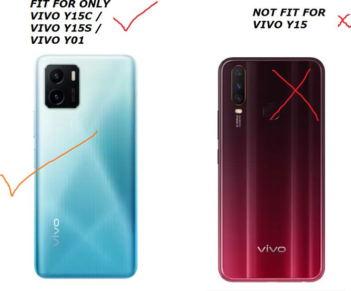 Vivo Y15s Vivo Y15 Back Panel Price Coverage Back Cover For