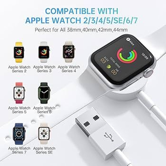 Charger Cable Apple Watch Series 40mm Charger Muvit Wireless