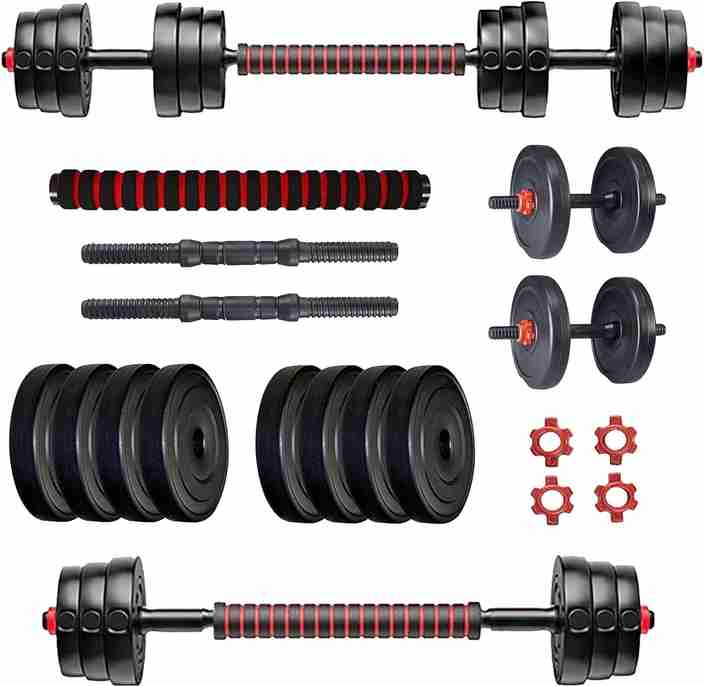 Gym Equipment 10kg Dumbbell Set Amazon HASHTAG FITNESS Dumbbles