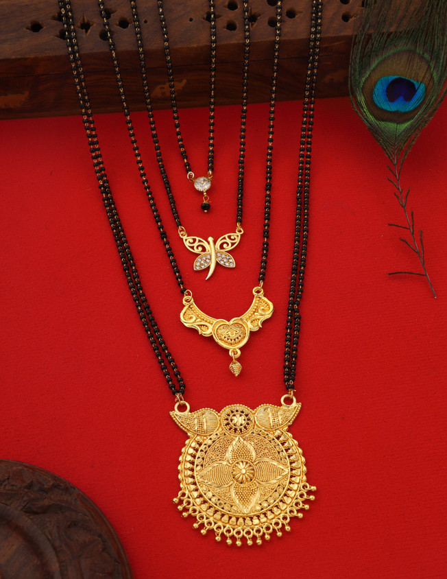 Makezak Brass Mangalsutra Price in India Buy Makezak Brass