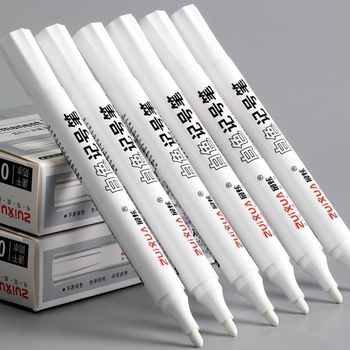 Like it 3pcs Waterproof White Permanent Paint Pen