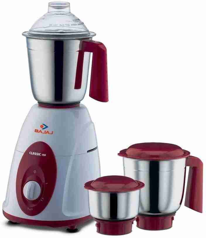 BAJAJ CLASSIC 750 W Mixer Grinder Price in India Buy BAJAJ