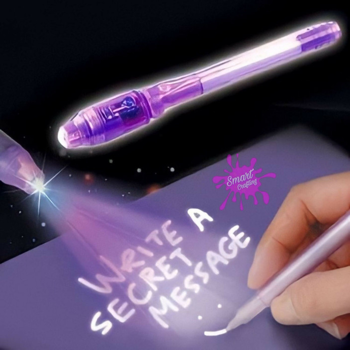 Secret Message Uv Ink Pen SmartCrafting Invisible Uv Light Secret