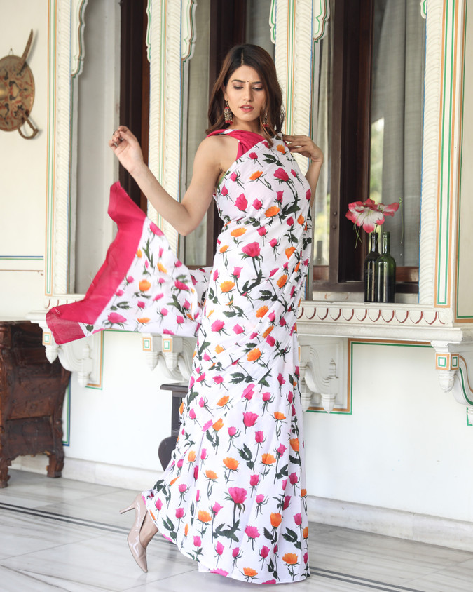 Buy DASTKARPRINT Printed, Color Block, Blocked Printed, Floral